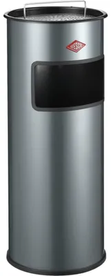 Image de WESCO® Cendrier sur pied 30 l. avec tamis, graphite