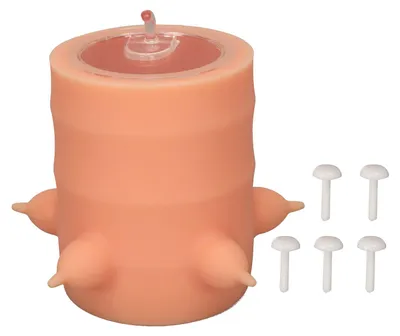 Obrázek produktu pro 400ml miska na mléko pro domácí mazlíčky, s několika savičkami, z měkkého silikonu, velká designová miska s víkem pro štěňata a koťata