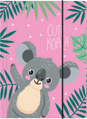 Produktbild von A4 Koala 10 Gummibandmappe Derform