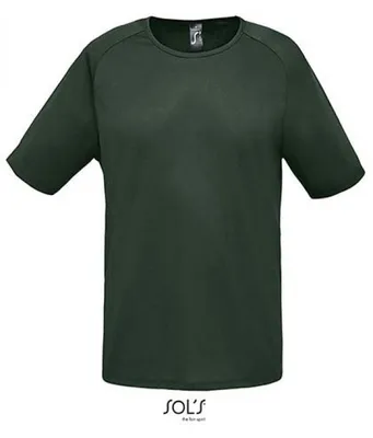 Produktbild von SOLs 11939 | Herren Raglan Sports T-Shirt - Farbe: Forest Green - Größe: XXL
