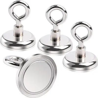 Produktbild von Magneethaken 36mm 45kg Neodymium 4Stk Magnetische Haken