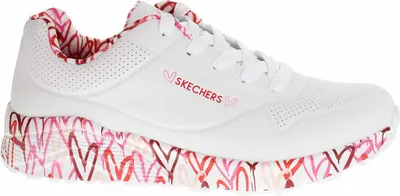 Produktbild von Skechers Uno Lite - Lovely Luv - Weiß Rose / Pink Synthetik Größe: 38 Normal