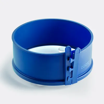 Produktbild von coox Springform mit Glas-Servierplatte und Glasfüßen 18 cm in blau