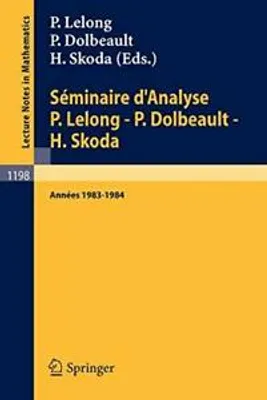 Obrázok produktu pre Séminaire d'Analyse P. Lelong - P. Dolbeault - H. Skoda
