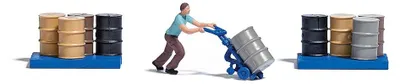 Produktbild von Busch 7842 - 1/87 / H0 Fasswagen - Neu