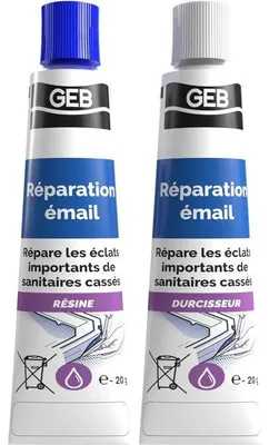 Produktbild von Zahnschmelzreparatur – GEB – Zweikomponentenlack – Weiß