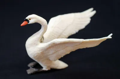 Produktbild von Schwan Schlüsselanhänger Miniblings Anhänger Schlüsselring Vogel Wasservogel
