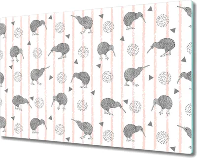 Produktbild von Glas Schneidebrett Herdabdeckplatten Schneideplatten - 80x52 cm - Hipster Pfeile