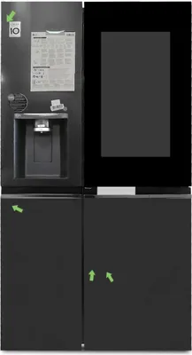 Produktbild von LG GSXV91MCAF  mit Schaden Side-by-Side mit InstaView Door-in-Door, 635 Liter, MG 503