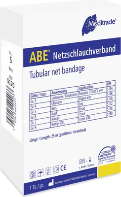 Image de Meditrade® 5176 Meditrade® Netzschlauchverband ABE® 5176, Gr. 7 weiß 6,2 cm x 25,0 m, 1 St.