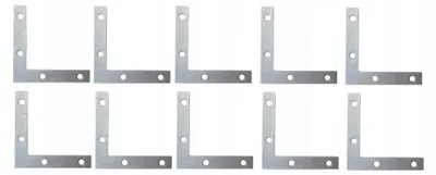 Produktbild von Domax NA60 Fensterwinkel 60x60mm 2mm 10 Stück