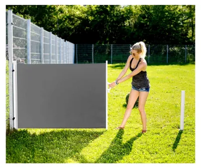 Produktbild von Sichtschutz: Seitenmarkise 120 x 200 cm, anthrazit