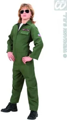 Produktbild von WIDMANN Kinderkostüm Top Gun Größe 128 / 5-7 Jahre