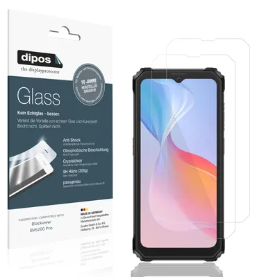 Image de 2x Protection ecrán pour Blackview BV6200 Pro Verre souple Film Protecteur 9H dipos