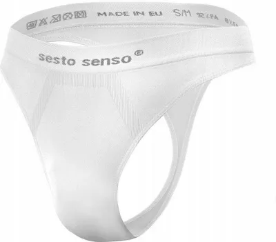 Produktbild von Sesto Senso - CL13 - Pánská tanga STRING Brief - Bílá - L/XL