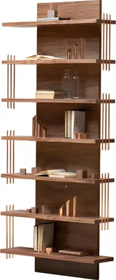 Produktbild von Das Bücherregal ist leicht zu reinigen und sieht aufgeräumt aus.