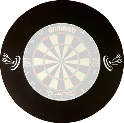 Produktbild von Roleo Dart Surround Auffangring Catchring schwarz 4-teilig, neues Design