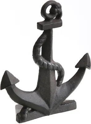 Produktbild von Dragimex, Türstopper 'Anker', 18 x 21 cm H, 64411