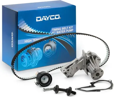 Produktbild von DAYCO KTBWP7640 Zahnriemensatz + Wasserpumpe für FORD Fiesta Mk6 Schrägheck (JA8, JR8) FOCUS III Turnier Fiesta Mk5 Schrägheck (JH1, JD1, JH3, JD3)