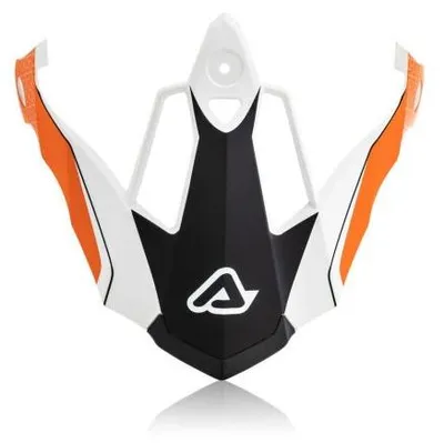 Productafbeelding van ACERBIS MX-Enduro vizier - Reactief - Wit/Oranje