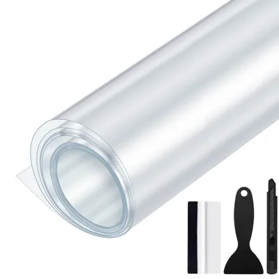 Obrázok produktu pre Ochranná fólia, priehľadná, samolepiaca, 50 cm x 300 cm, PVC