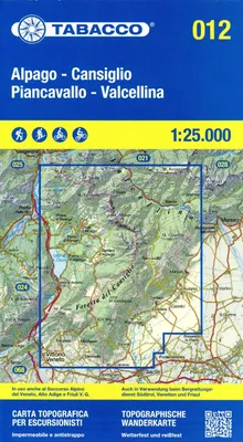 Produktbild von 12 Alpago-Cansiglio Piancavallo - Valcellina