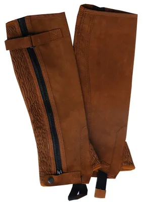 Produktbild von Kurz Chaps  Minichaps  Beinchaps  Reitchaps  Reitletten waschbar, braun in M