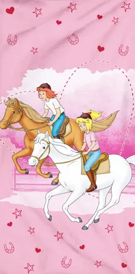 Produktbild von Bibi und Tina Badetuch Freunde 75x150