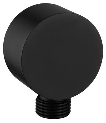 Productafbeelding van Aqualine doucheaansluiting, diameter 50 mm, mat zwart