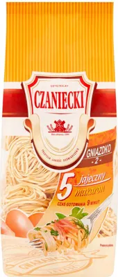 Obrázok produktu pre Czaniecki Cestoviny 5 Jeczny Gniazdko 2 500 G