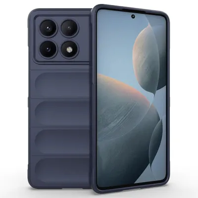 Produktbild von Xiaomi Poco X6 Pro 5G Hülle - Coverup Hands-On Rugged Back Cover - Blau