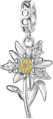Produktbild von Gnoce Charm Blume JFC014 Silber