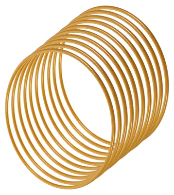 Produktbild von 10 Stück Metallringe für Kränze – Eisenringe für DIY-Projekte