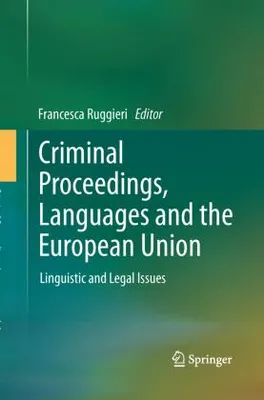 Obrázok produktu pre Criminal Proceedings, Languages and the European Union