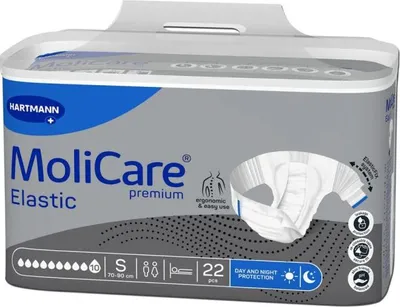 Produktbild von Molicare Premium Elastic Slip 10 Tropfen Gr.S 3X22 St