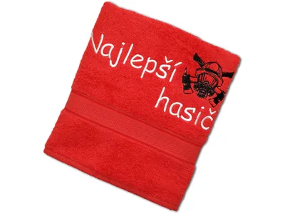 Obrázok produktu pre Červená osuška pre hasiča