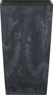 Image de Pot de fleurs style Béton Anthracite 49 Litres Bac à fleur Cache pot Jardinière Terrasse Jardin Salon Entrée Intérieur Extérieurr