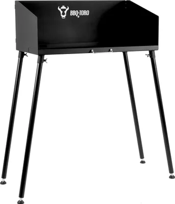 Image de BBQ-Toro Table en acier pour Dutch Oven et accessoires de barbecue, Table en acier pour rôtissoire et accessoires de barbecue