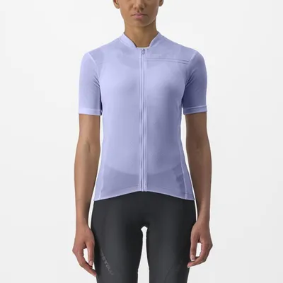 Obrázek produktu pro Cyklistický dres s krátkým rukávem CASTELLI – ANIMA – fialový, velikost S