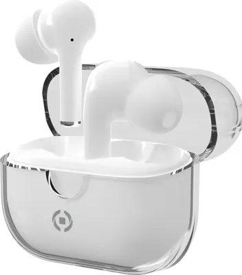 Immagine prodotto di Auricolare Celly CLEARBK True Wireless Stereo In-ear Musica e Chiamate USB tipo-C Bluetooth Bianco