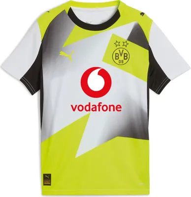 Produktbild von Puma BVB Kinder Borussia Dortmund 25/26 Away Jersey - 946425, Farbe:Weiß, Textil:176