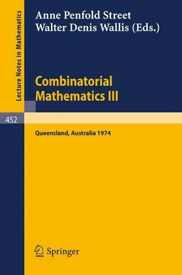 Obrázok produktu pre Combinatorial Mathematics III
