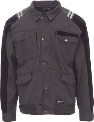 Produktbild von Jacke Zweifarbig "ARIZONA" - Payper Rauchgrau/Schwarz L