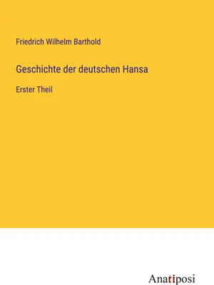 Produktbild von Geschichte der deutschen Hansa