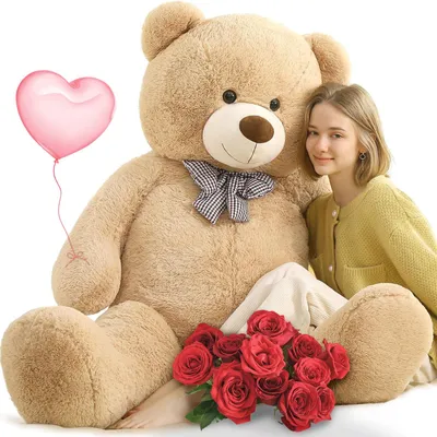 Riesen-Teddybär 150 cm XXL, hellbraun, Plüschtier