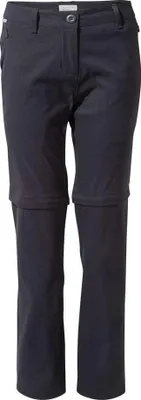 Zdjęcie produktu dla Craghoppers Kiwi Pro Ii Convertible Trousers Black 44 / 29 Women Black 44