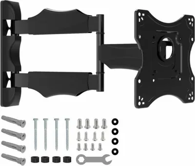 Immagine prodotto di NANOOK TURN S Supporto a parete completamente mobile per schermi LCD/plasma da 48,26 a 109,22 cm (19 - 43 pollici), capacità di carico max. 35 kg, VESA max. 200 x 200
