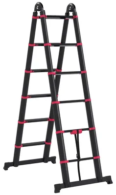 Image de Échelle, aluminium léger, marches antidérapantes, 3,8 m