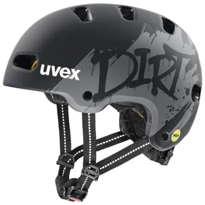 Obrázek produktu pro uvex kid 4 style MIPS, dětská cyklistická helma, velikost 55-58 cm, barva: matná černá.