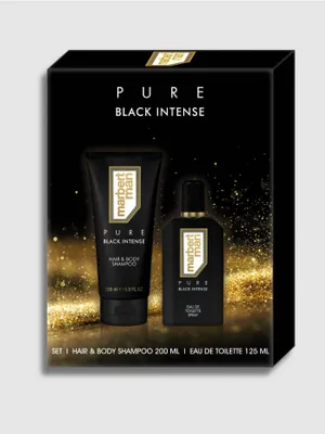 Produktbild von Marbert Man Pure Black Intense Set 2 Teilig, Duschgel 200ml & EdT 125 ml